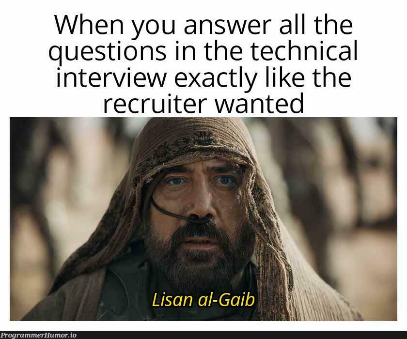 iAmHonored | tech-memes, recruit-memes, interview-memes | ProgrammerHumor.io