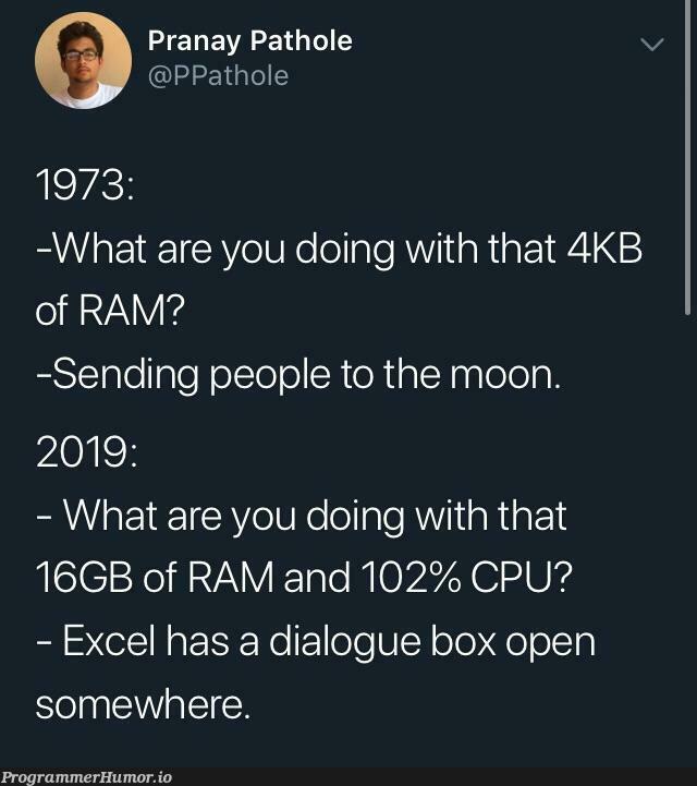 Excel | excel-memes | ProgrammerHumor.io