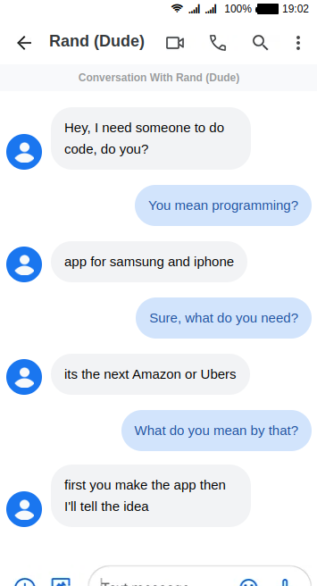 Uber of Amazons or Amazon of Uber, I do not know | programming-memes, code-memes, iphone-memes, program-memes, amazon-memes, idea-memes, ide-memes | ProgrammerHumor.io