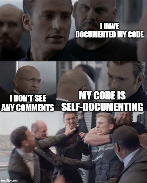 selfDocumentingMyAss | ProgrammerHumor.io