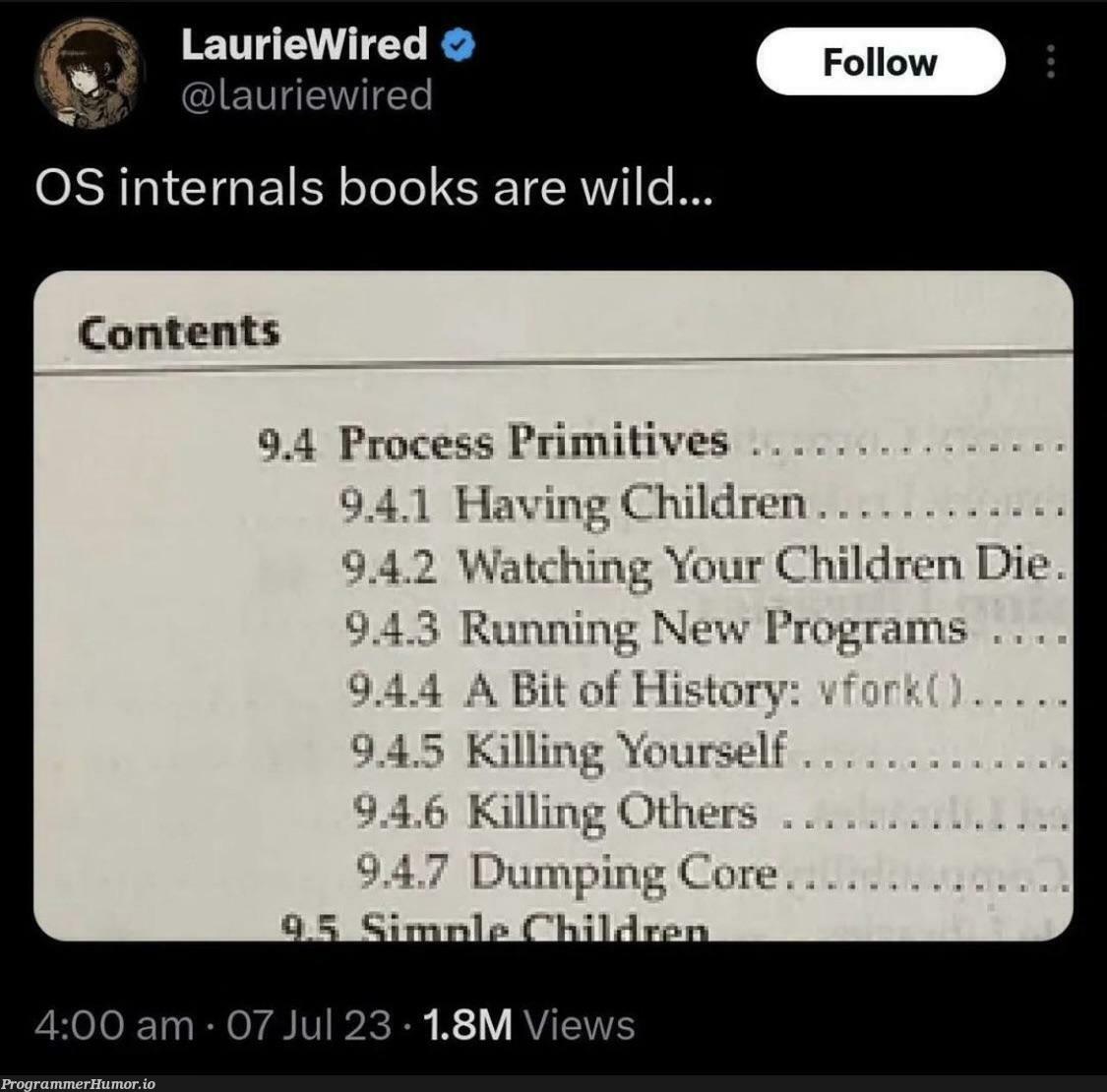 forkingChildren | program-memes, c-memes, fork-memes | ProgrammerHumor.io