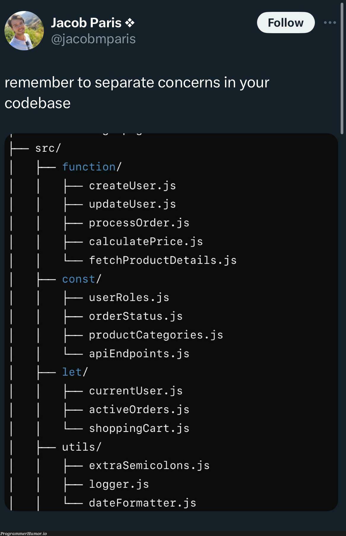 evilStuff | code-memes, function-memes, api-memes, date-memes, c-memes, semicolon-memes, product-memes | ProgrammerHumor.io