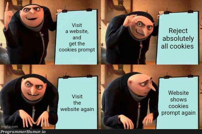 iLoveCookies | web-memes, website-memes, cookie-memes | ProgrammerHumor.io