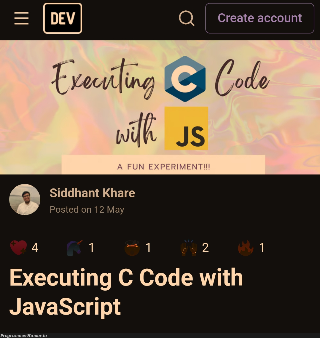 javascriptIsOmnipresent | javascript-memes, code-memes, java-memes, c-memes | ProgrammerHumor.io