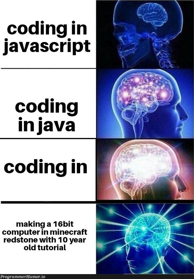 interesting title | coding-memes, javascript-memes, computer-memes, java-memes, rest-memes, minecraft-memes | ProgrammerHumor.io