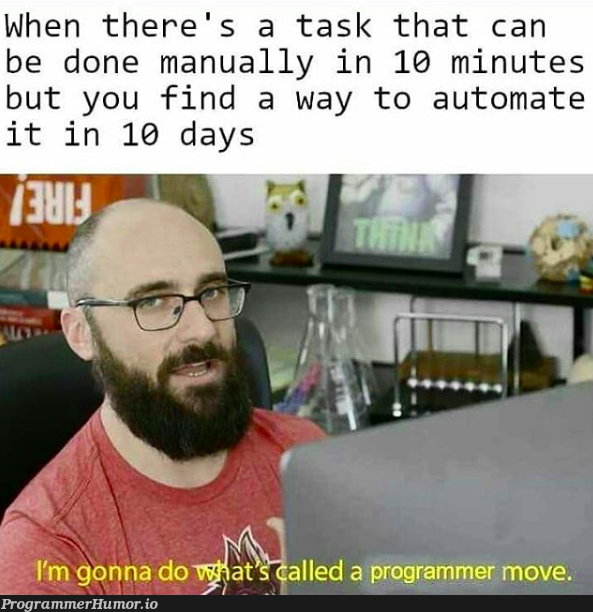 automation | IT-memes | ProgrammerHumor.io