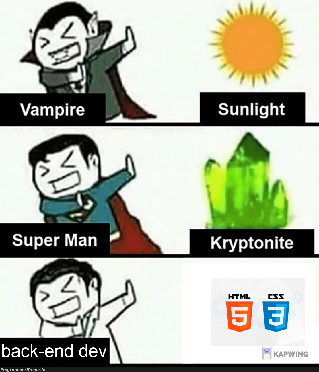 we all fear something | ProgrammerHumor.io