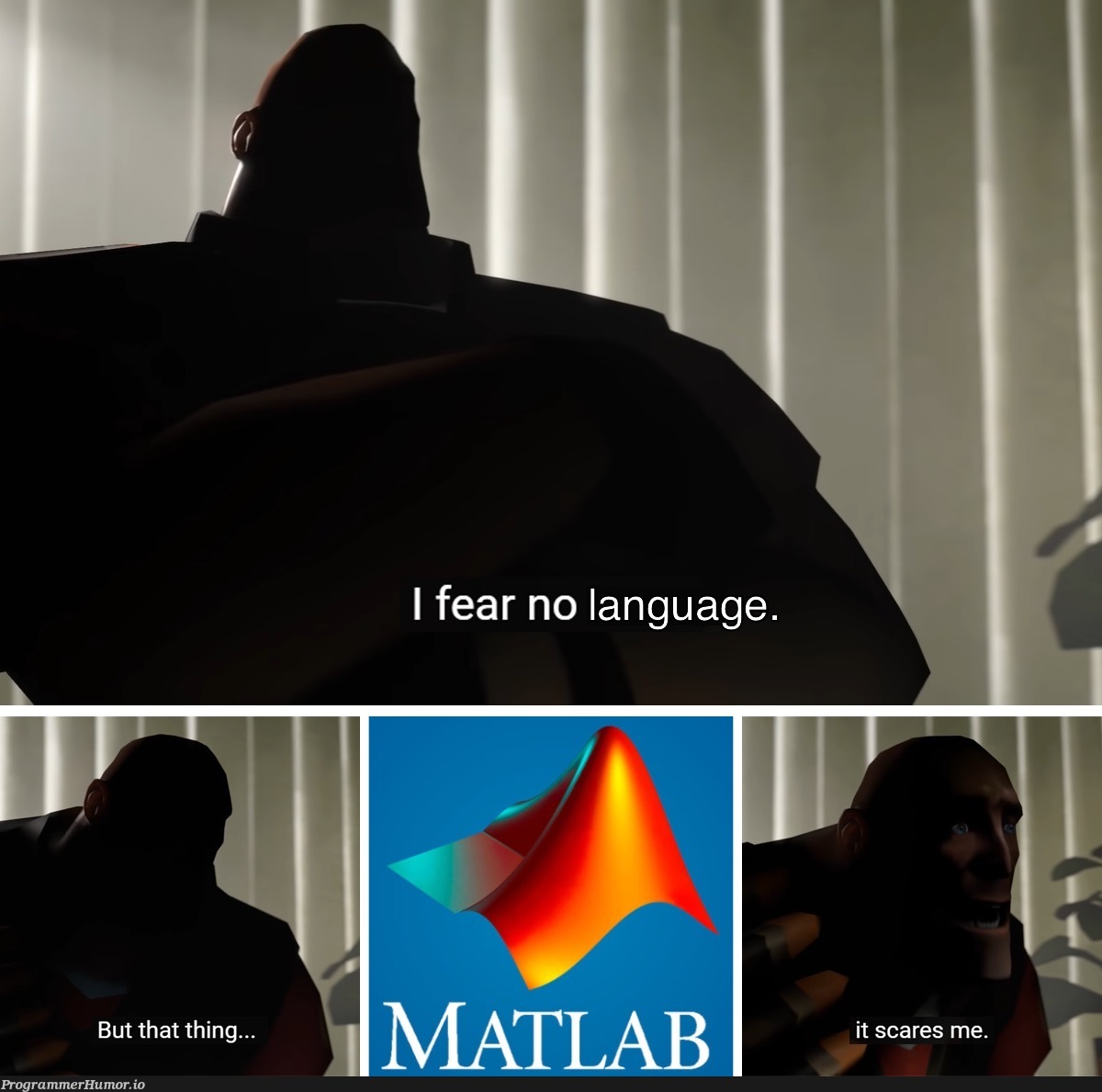 I’ve had constant migraines for the past week thanks to Matlab. | matlab-memes, language-memes | ProgrammerHumor.io