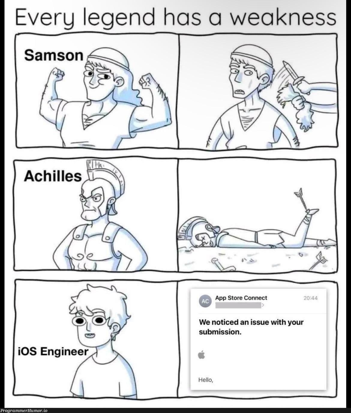 lifeAsAnIosDev | ios-memes | ProgrammerHumor.io