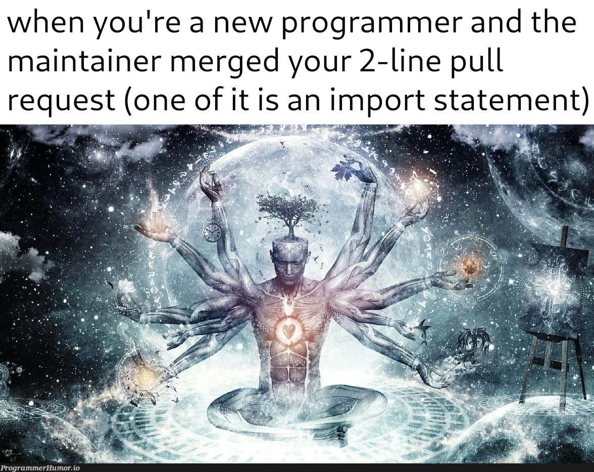 guessImAnOpenSourceContributorNow | programmer-memes, program-memes, IT-memes | ProgrammerHumor.io