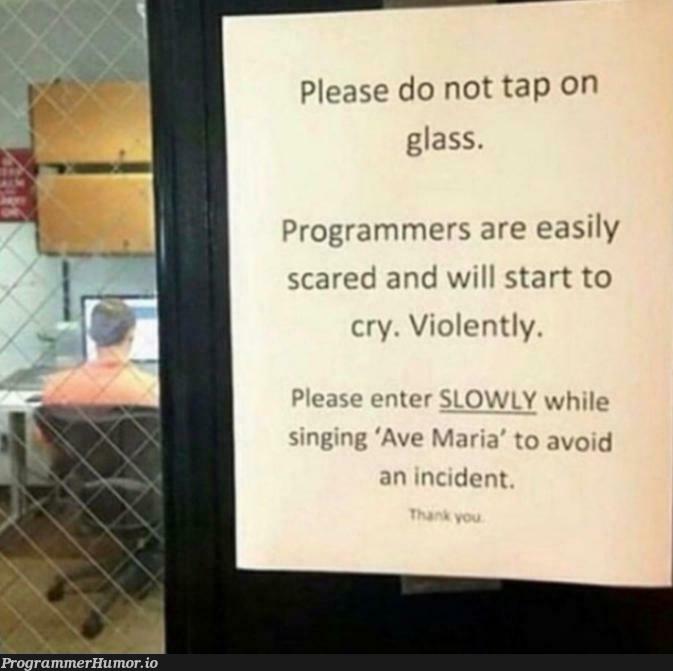 Programmers are very sensitive | programmer-memes, program-memes, ide-memes | ProgrammerHumor.io