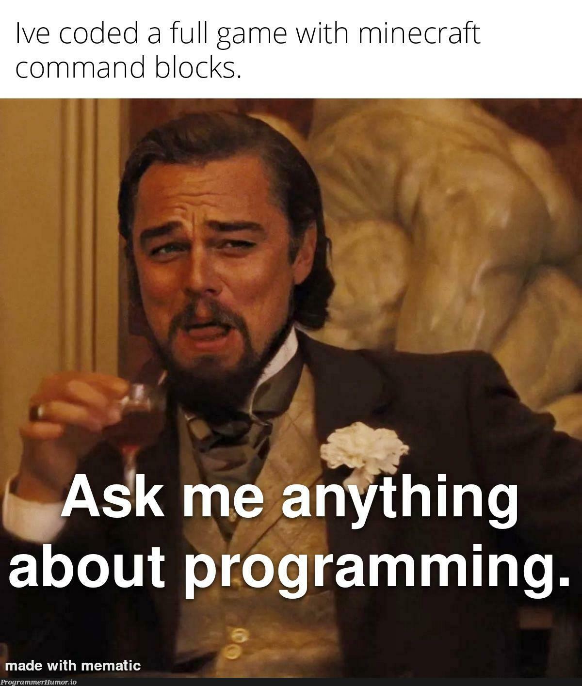 trustMeBro | programming-memes, code-memes, program-memes, loc-memes, lock-memes, command-memes, minecraft-memes | ProgrammerHumor.io