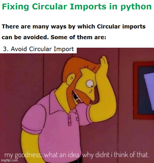 thanks | python-memes, fix-memes, idea-memes, ide-memes | ProgrammerHumor.io