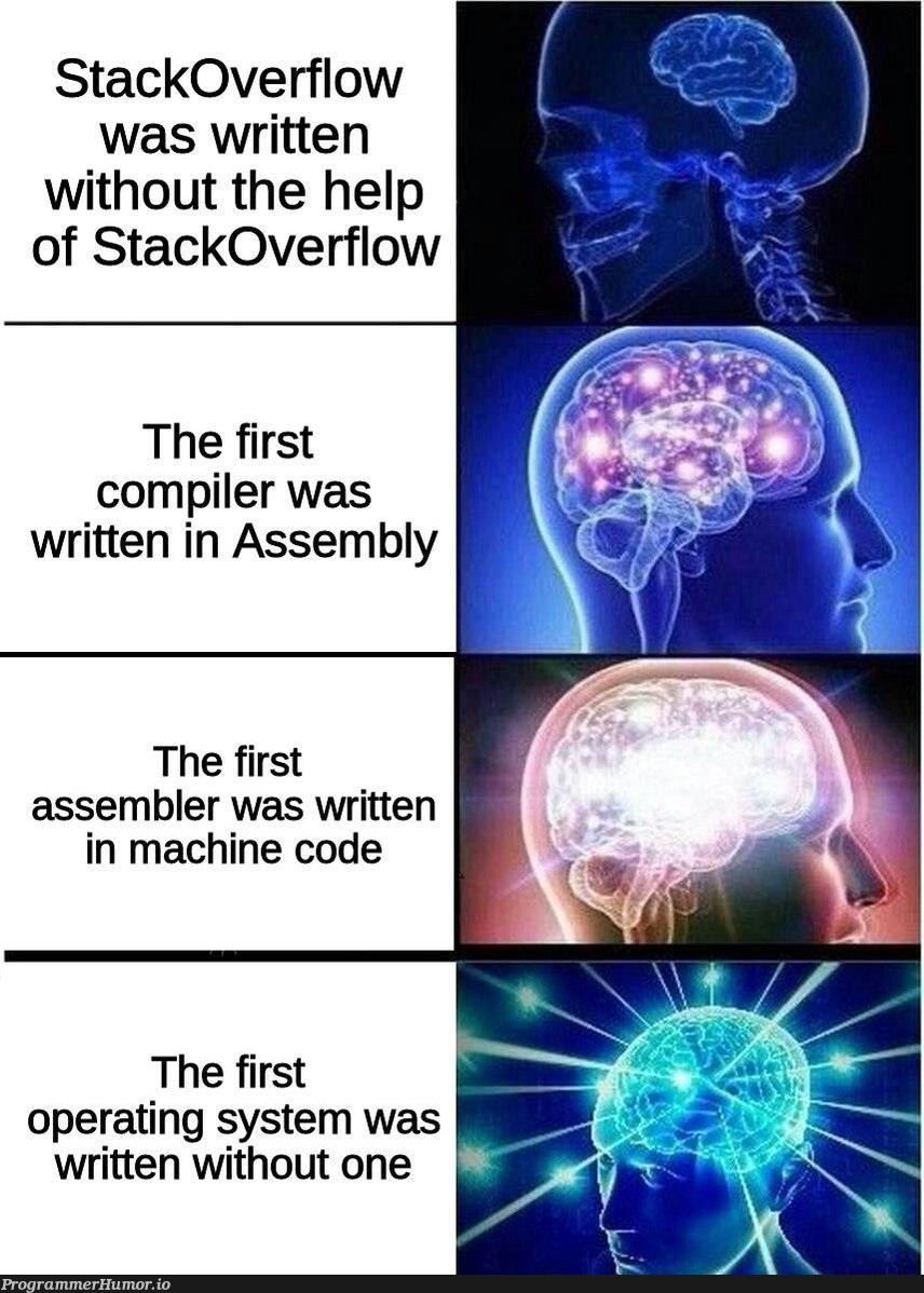 mindIsBlown | code-memes, stackoverflow-memes, stack-memes, assembly-memes, machine-memes, overflow-memes, compiler-memes, mac-memes, operating system-memes | ProgrammerHumor.io