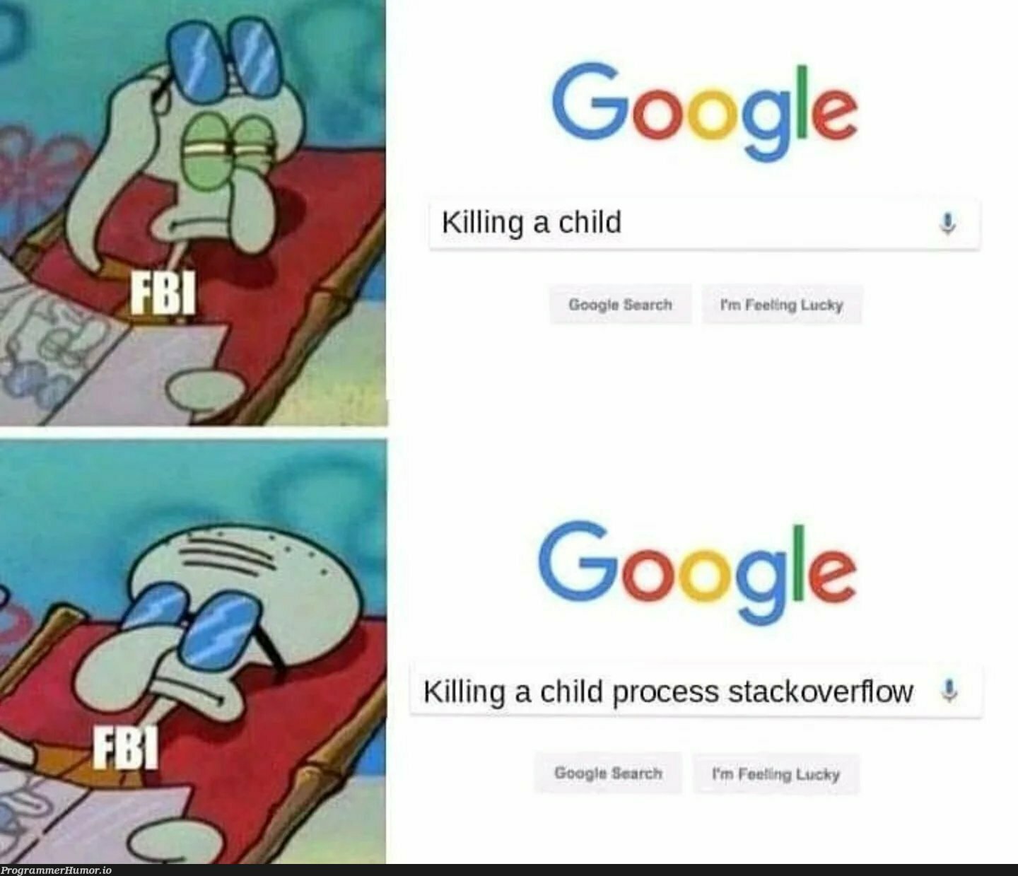 I am innocent officer! | stackoverflow-memes, stack-memes, google-memes, google search-memes, search-memes, overflow-memes | ProgrammerHumor.io