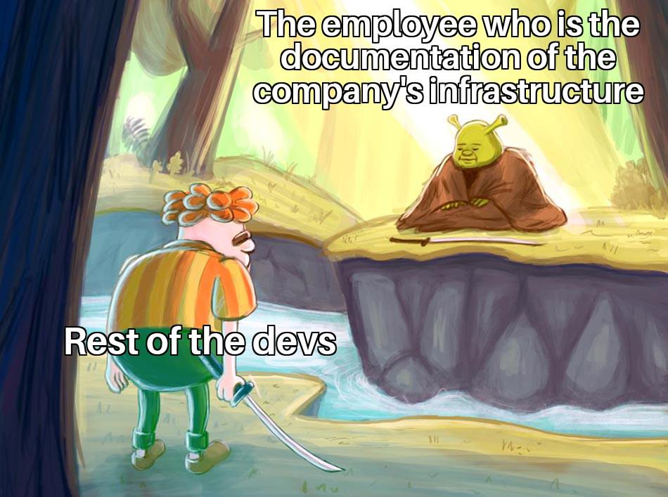 whoNeedsDocumentationWhenWeHaveLarry | devs-memes, rest-memes, documentation-memes | ProgrammerHumor.io