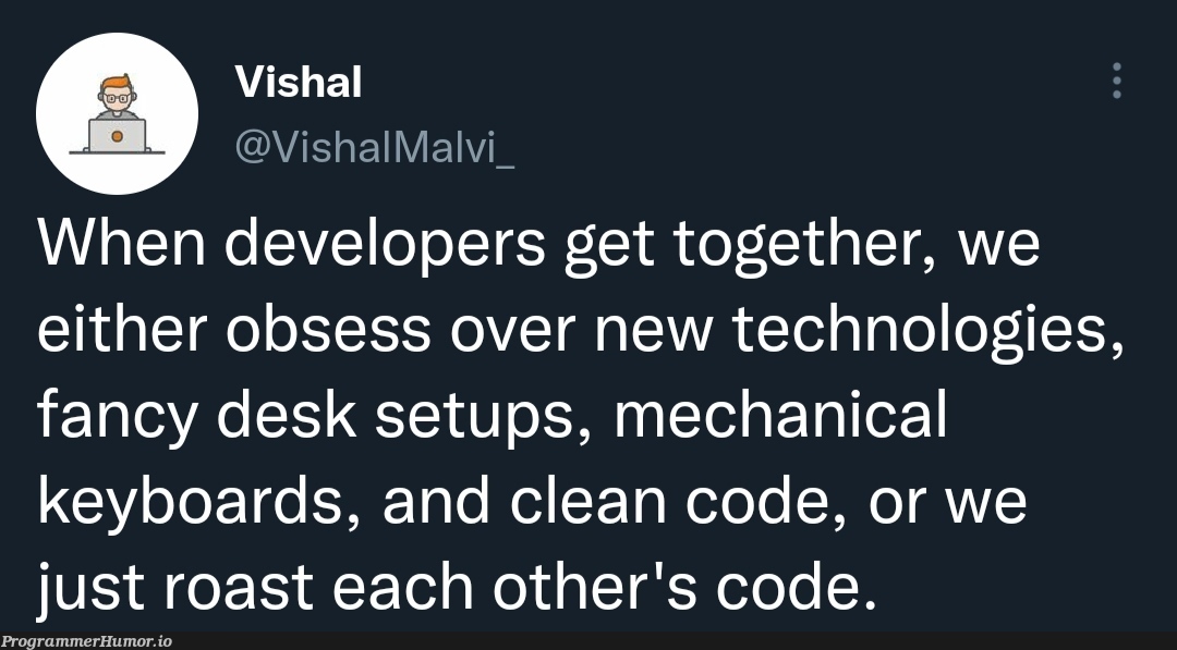 When developers meet | developer-memes, code-memes, tech-memes, rds-memes | ProgrammerHumor.io