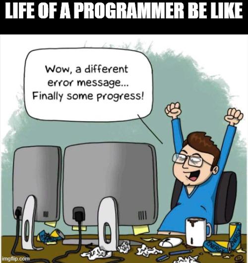 progRammersLifebEliKe | programmer-memes, program-memes, error-memes | ProgrammerHumor.io