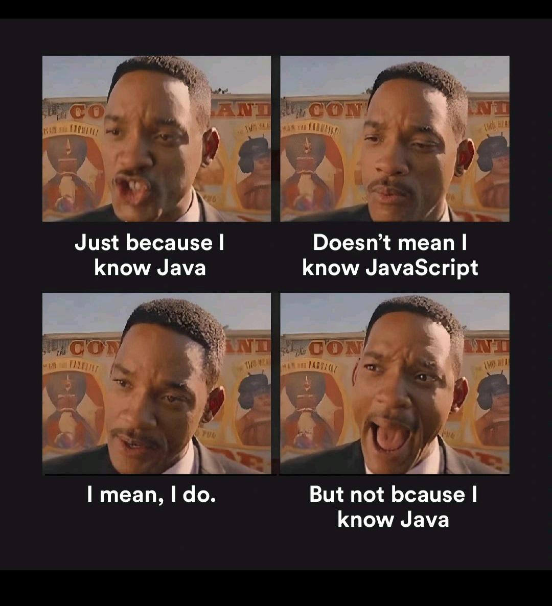 whoKnowsBoth | javascript-memes, java-memes, bot-memes | ProgrammerHumor.io