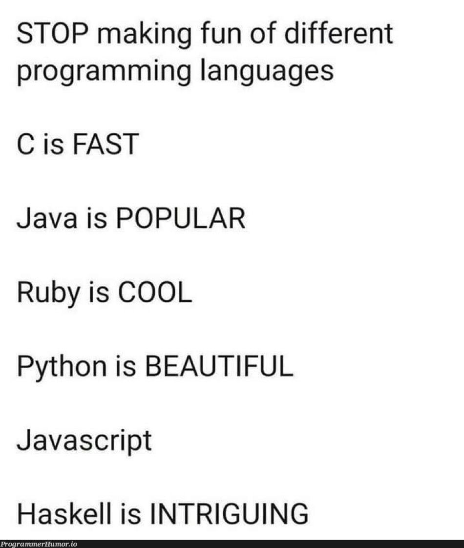 javascriptIsQuestionMark | programming-memes, javascript-memes, java-memes, python-memes, program-memes, haskell-memes, ruby-memes, language-memes, programming language-memes | ProgrammerHumor.io