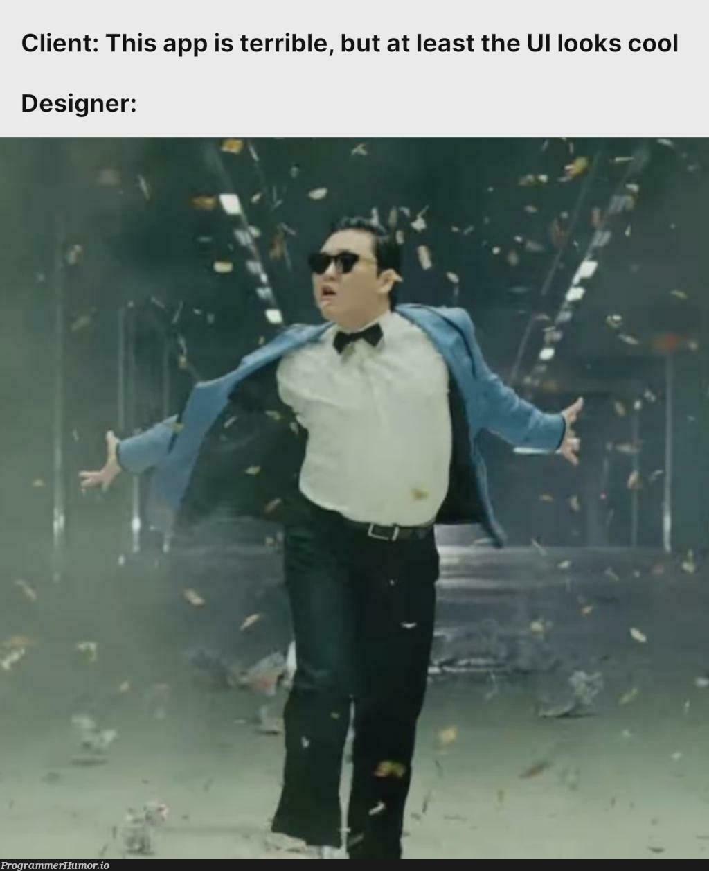 proudDesigner | design-memes, designer-memes, cli-memes | ProgrammerHumor.io