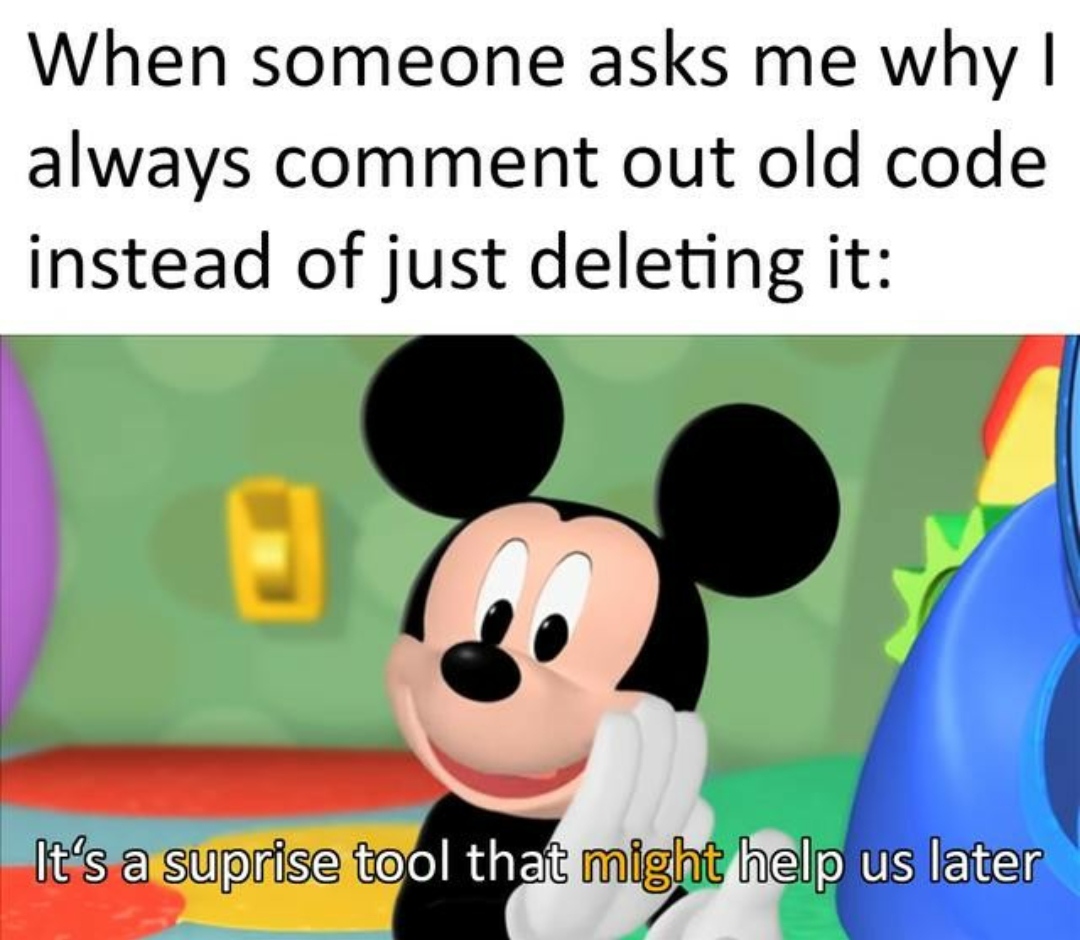 Yes it will. | code-memes, IT-memes, comment-memes | ProgrammerHumor.io