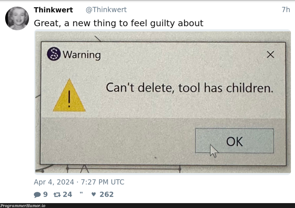 thinkOfTheChildren | warning-memes | ProgrammerHumor.io