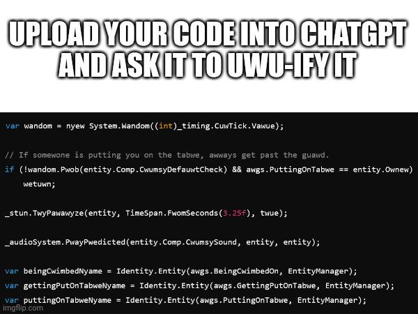 pwogwamming | code-memes, ios-memes, ide-memes, manager-memes | ProgrammerHumor.io