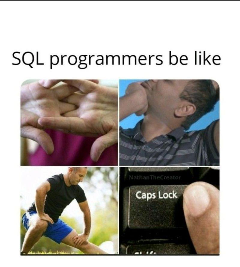 😅 | programmer-memes, program-memes, loc-memes, lock-memes, sql-memes | ProgrammerHumor.io