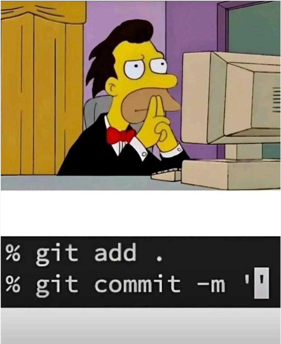 oneMinuteSolvingBuGFiveNamingTheCommit | bug-memes, git-memes | ProgrammerHumor.io