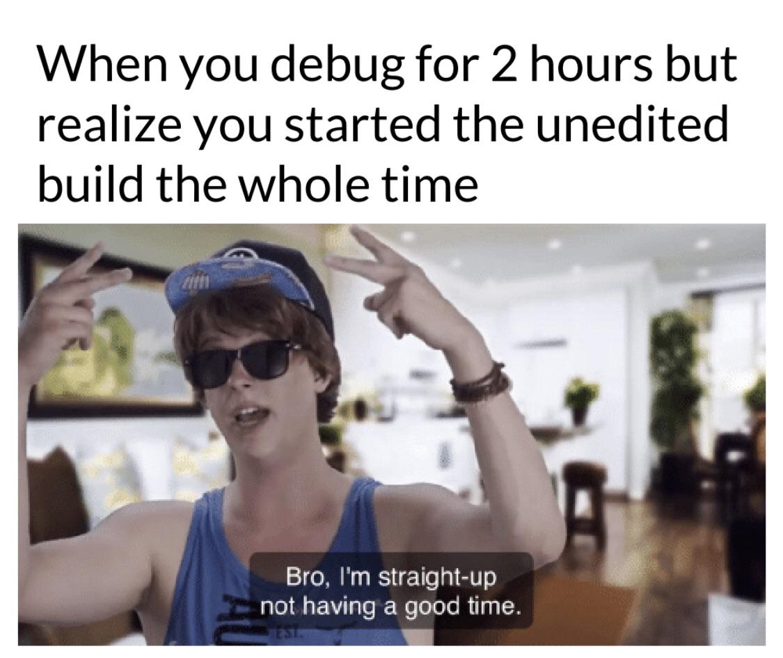 itHurts | bug-memes, debug-memes | ProgrammerHumor.io