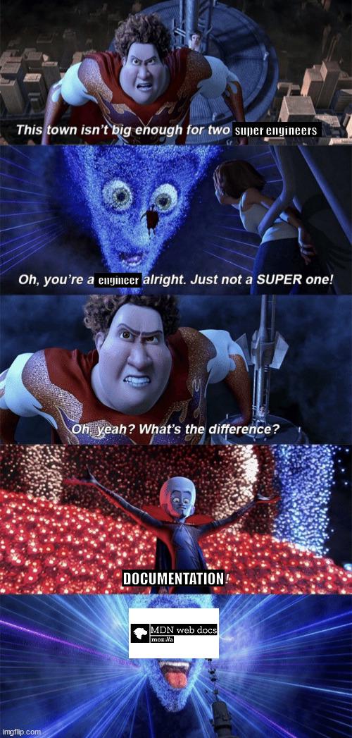 superEngineers | web-memes, engineer-memes, documentation-memes, cs-memes | ProgrammerHumor.io
