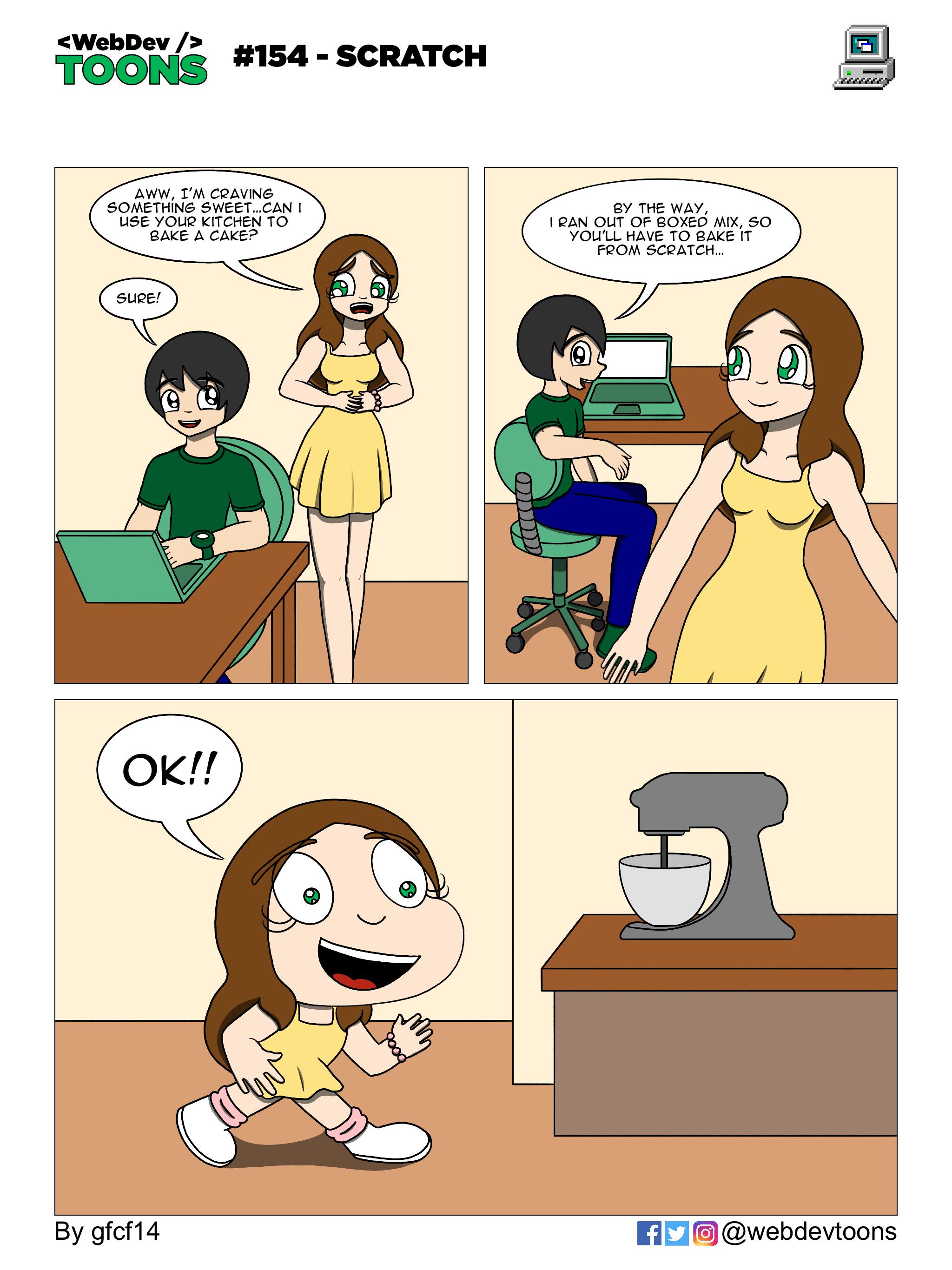 scratch | web-memes | ProgrammerHumor.io