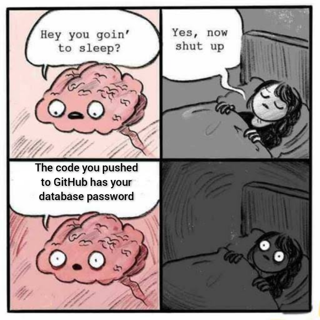 git push | code-memes, git-memes, github-memes, data-memes, password-memes, database-memes | ProgrammerHumor.io