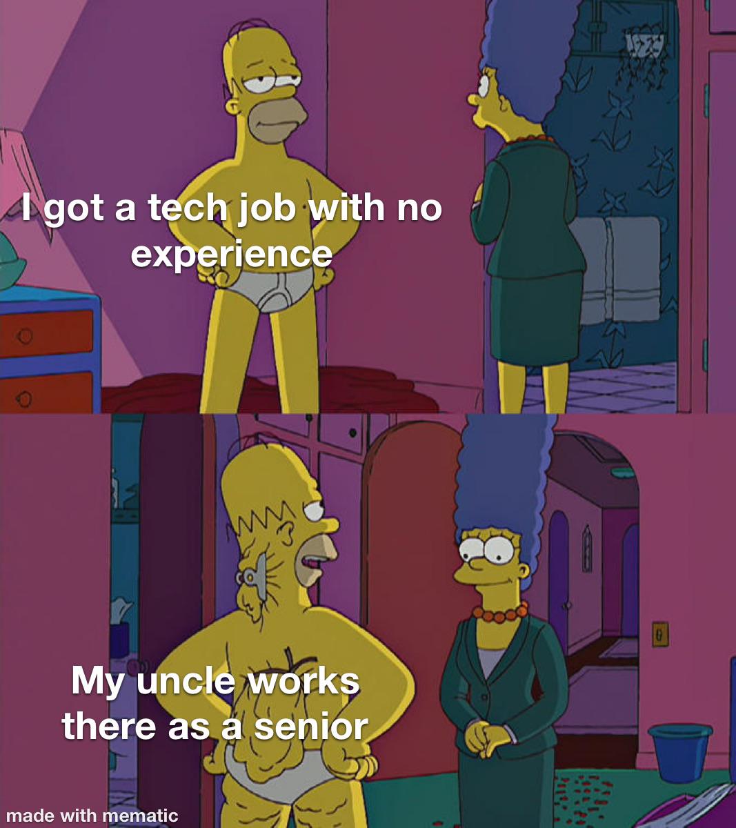 iWishPeopleWouldStopLyingAboutHowTheyGotJob | tech-memes | ProgrammerHumor.io