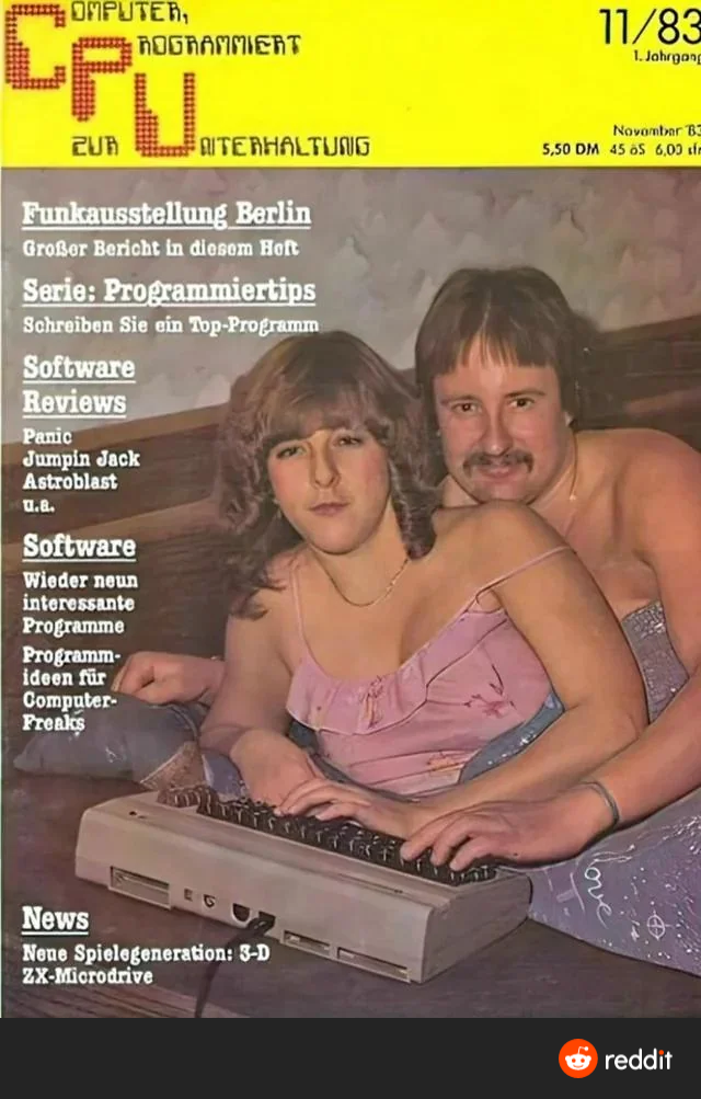 eightiesGermanProgrammersGoneWild | programmer-memes, software-memes, computer-memes, program-memes, reddit-memes, ide-memes | ProgrammerHumor.io