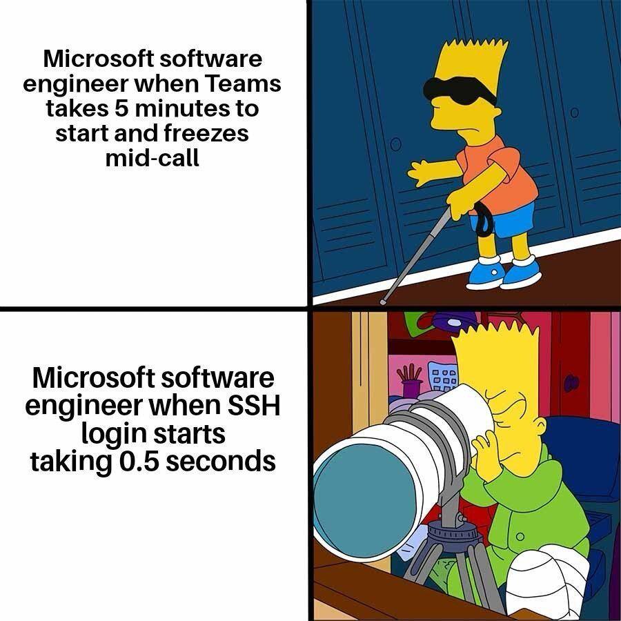 microsoftIRL | software-memes, engineer-memes, software engineer-memes, microsoft-memes, ssh-memes | ProgrammerHumor.io