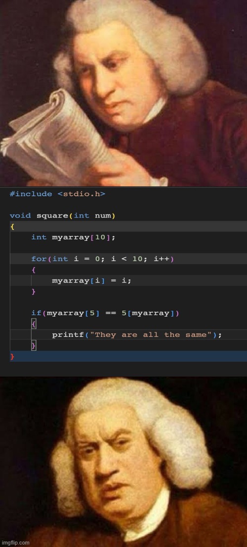 YouMayNotLikeThisButThisIsWhatPeakCPlusPlusLooksLike | array-memes | ProgrammerHumor.io