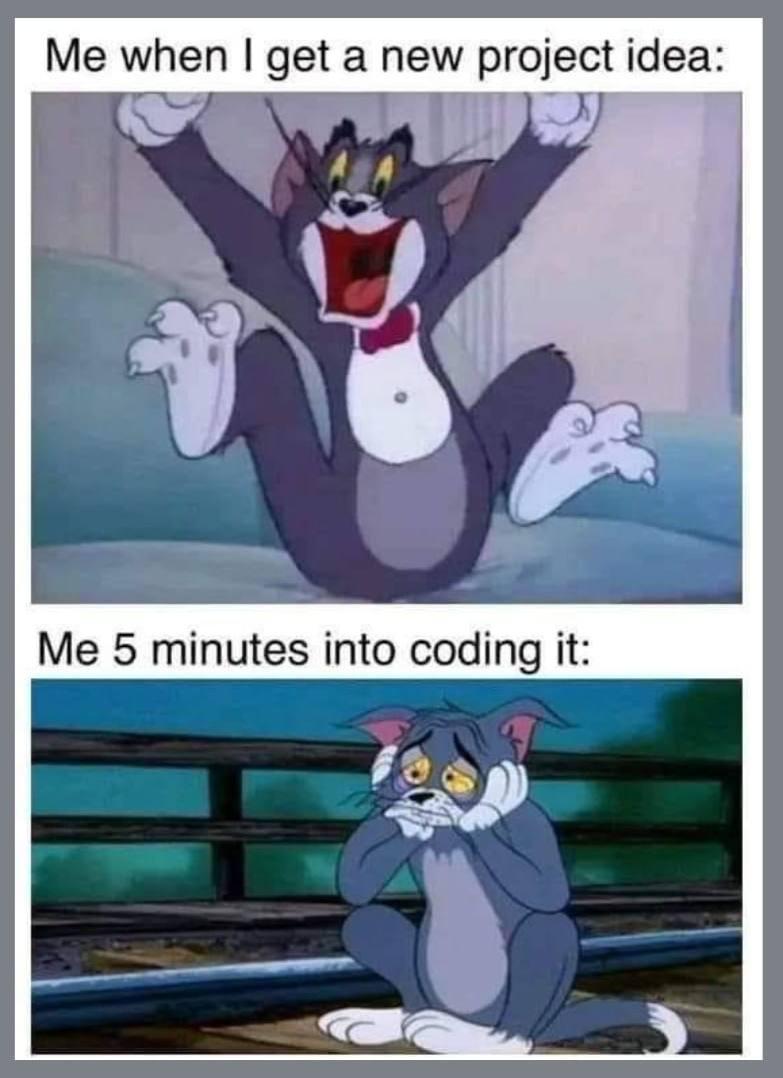 meCodingAt1Am | coding-memes, idea-memes, ide-memes | ProgrammerHumor.io