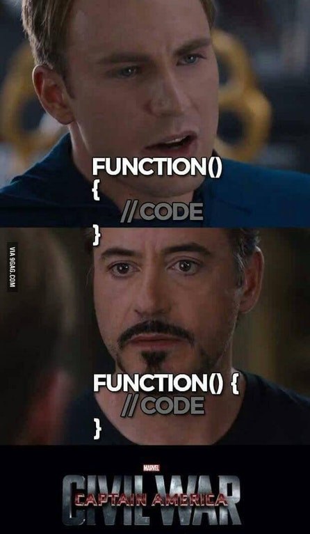 warThatWillNeverEnd | code-memes, function-memes | ProgrammerHumor.io