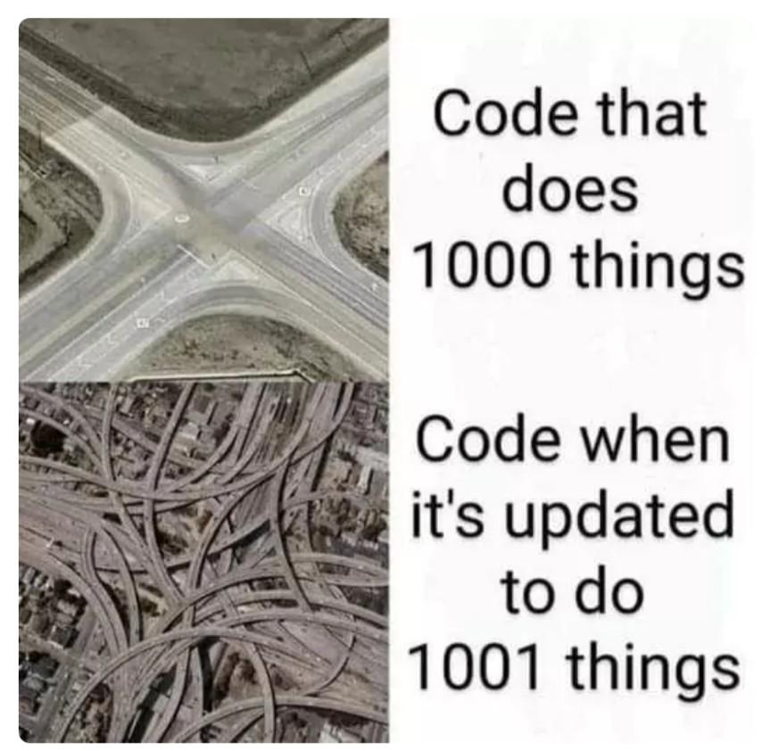 smallNewFeature | code-memes, date-memes, feature-memes | ProgrammerHumor.io