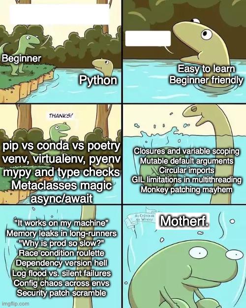 iRedidAMemeISawWithWhatActuallyHurtsMe | python-memes, try-memes, machine-memes, threading-memes, multithreading-memes, version-memes, security-memes, class-memes, IT-memes, mac-memes, pip-memes, dependency-memes | ProgrammerHumor.io