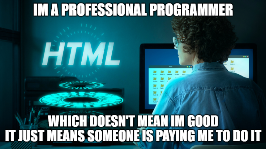 professionalProgrammer | programmer-memes, html-memes, program-memes, IT-memes, ML-memes | ProgrammerHumor.io