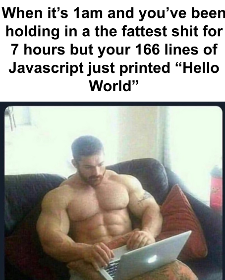 averageJsExperience | javascript-memes, java-memes, test-memes | ProgrammerHumor.io