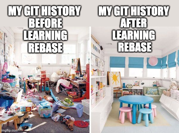 learnGitRebasePlease | git-memes | ProgrammerHumor.io