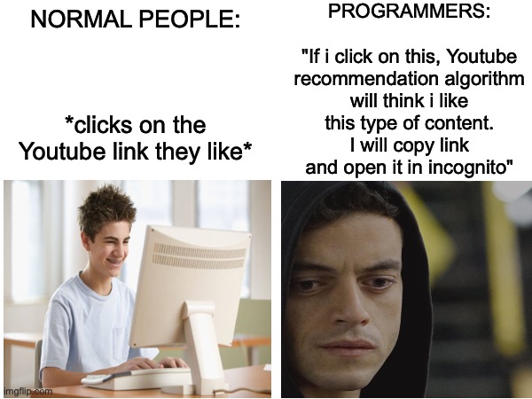 Living in the matrix | programmer-memes, program-memes, algorithm-memes, cli-memes, IT-memes, youtube-memes | ProgrammerHumor.io