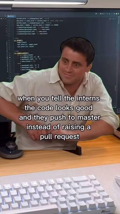 uhOhIntern | code-memes | ProgrammerHumor.io