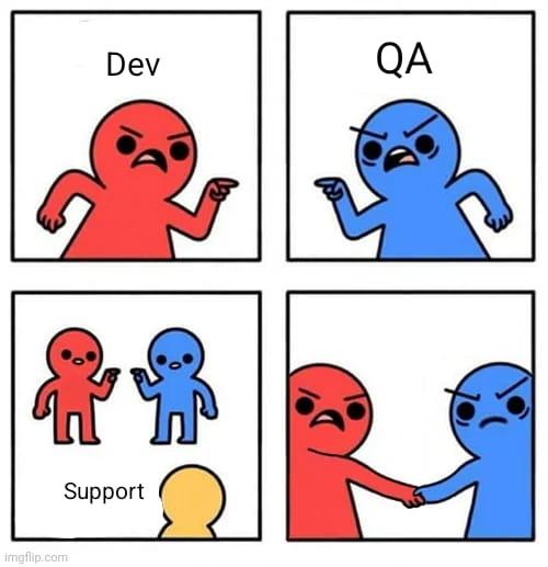 pleaseStopWithTheSupportTickets | ProgrammerHumor.io