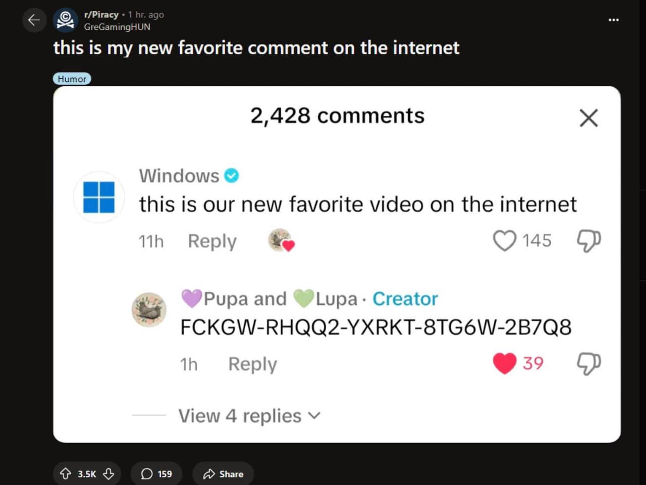 newFavoriteVideo | windows-memes, internet-memes, ide-memes, gaming-memes, comment-memes | ProgrammerHumor.io