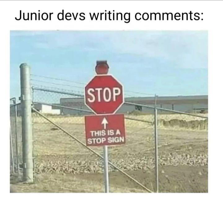 juniorDevs | devs-memes, comment-memes | ProgrammerHumor.io